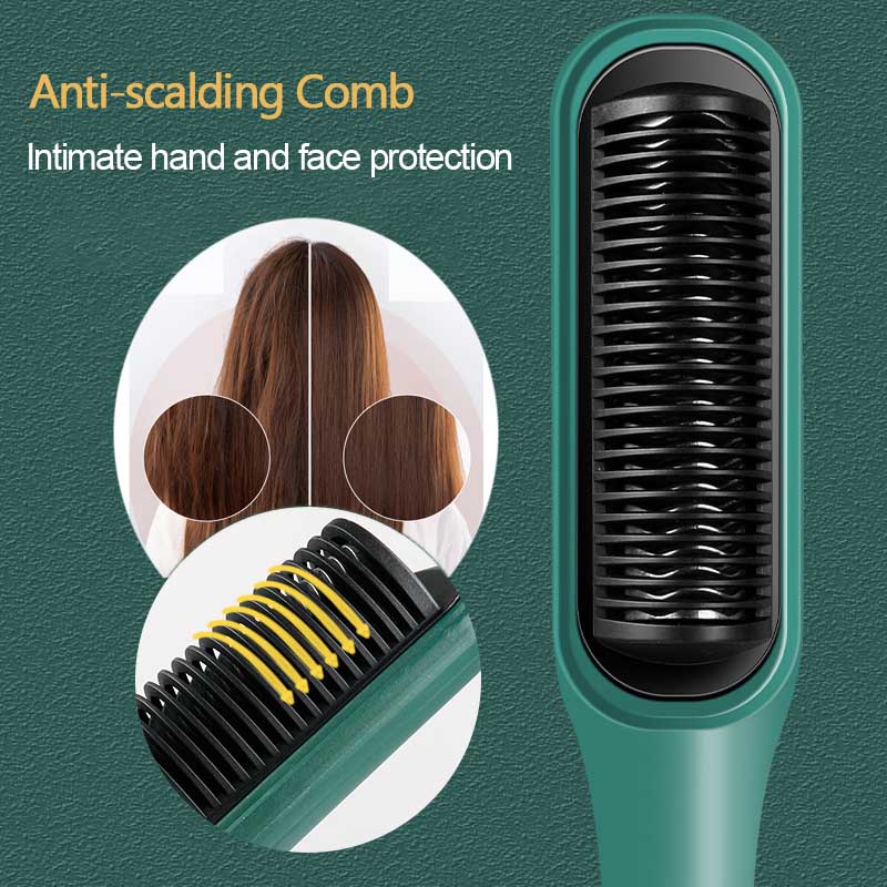 Professional Electric Hair Straightener Brush
