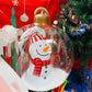 Boule décorative gonflable en PVC pour Noël en extérieur