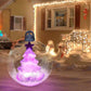 Boule décorative gonflable en PVC pour Noël en extérieur