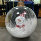 Boule décorative gonflable en PVC pour Noël en extérieur