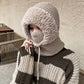 Cagoule d'hiver 3 en 1 pour femmes