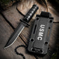 Collier de survie tactique Couteau