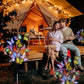 Lampes solaires d'extérieur pour papillons