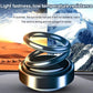 Ornement d'aromathérapie de voiture de suspension à double anneau rotatif solaire