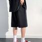 Ensemble 2 pièces chemise et short à manches courtes en soie Cool Ice pour hommes