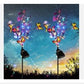 Lampes solaires d'extérieur pour papillons