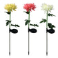 Lampe Solaire LED de Chrysanthèmes Artificiels pour Jardin
