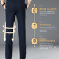 (Promotion à durée limitée -49% OFF)Pantalon classique pour hommes à bonne élasticité