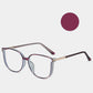 Cadeau Parfait - Lunettes De Mode Pour Femmes À Grande Monture Hd Anti-lumière Bleue
