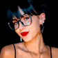 Cadeau Parfait - Lunettes De Mode Pour Femmes À Grande Monture Hd Anti-lumière Bleue